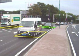 Weergave verkeersmeting in video