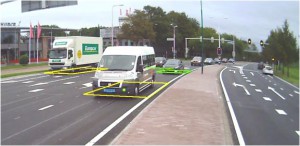 Weergave verkeersmeting in video